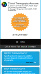Mobile Screenshot of clinicalthermography.com